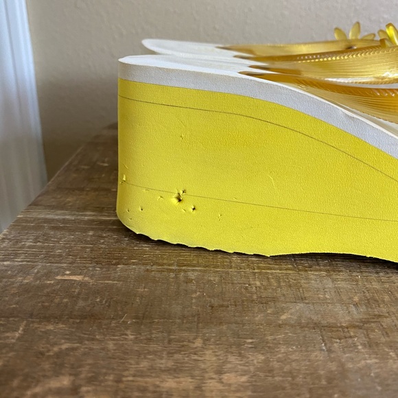 Sam & Libby 90s Y2K Chunky Square Toe Wedges - Picture 7 of 11